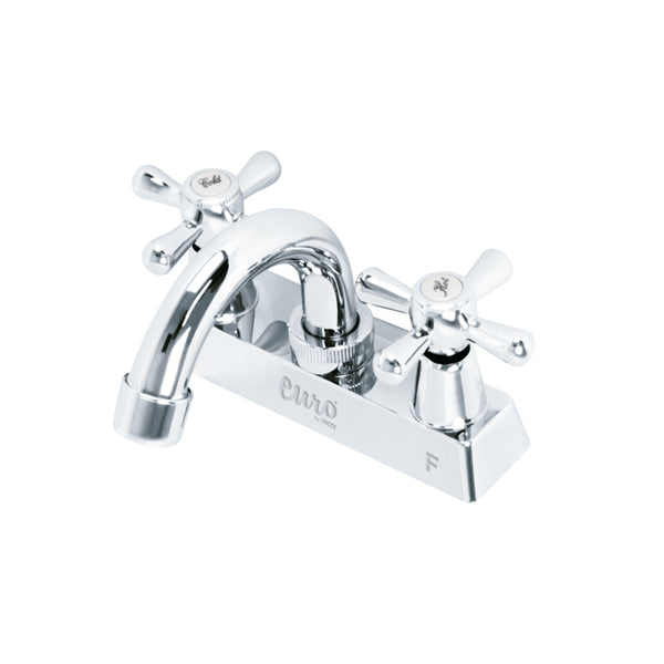 Mezcladora/Lavabo 4" Cuello Curvo