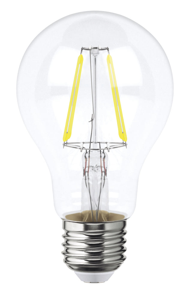 Foco LED Aksi 4W A19 Filamentos Base E27 Luz Cálida