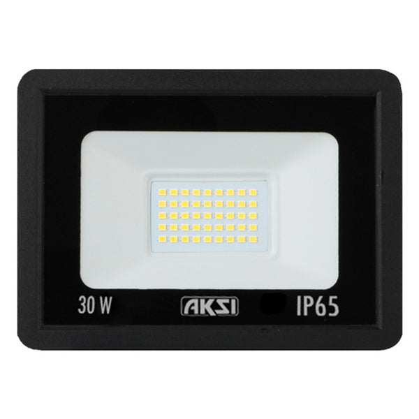 Reflector LED Aksi 30W SMD IP65 Ultra Delgado Luz Cálida