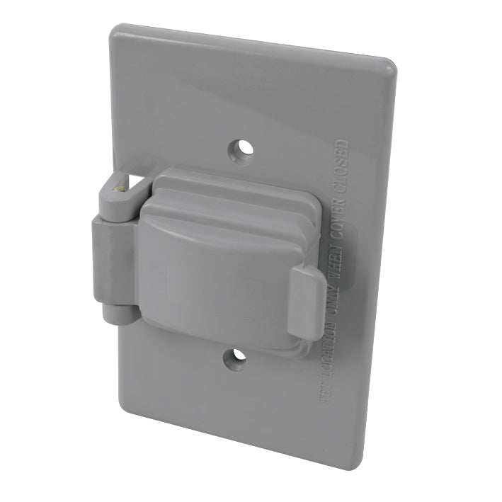 117271 AKSI - Placa para intemperie plastica Contacto sencillo