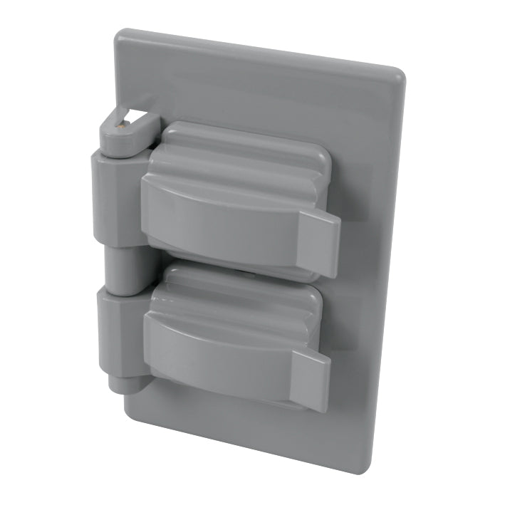 117272 AKSI - Placa para intemperie plastica Contacto duplex