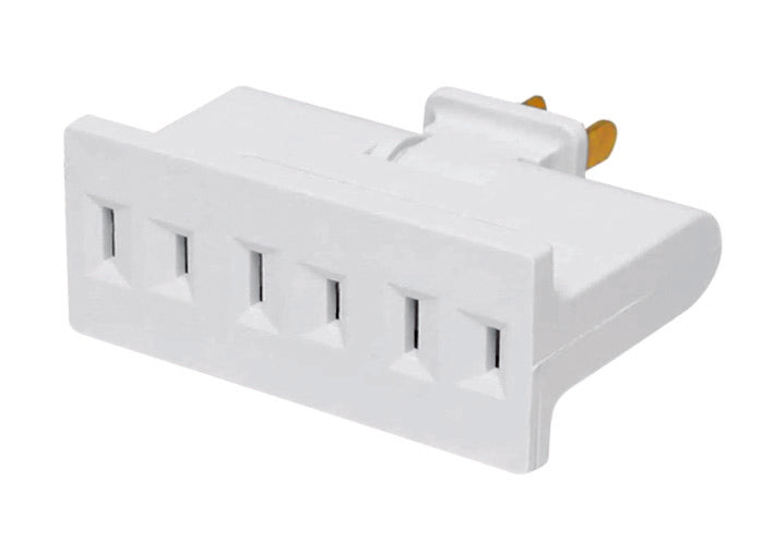 117414 AKSI - Multicontacto triple polarizado con bisagra