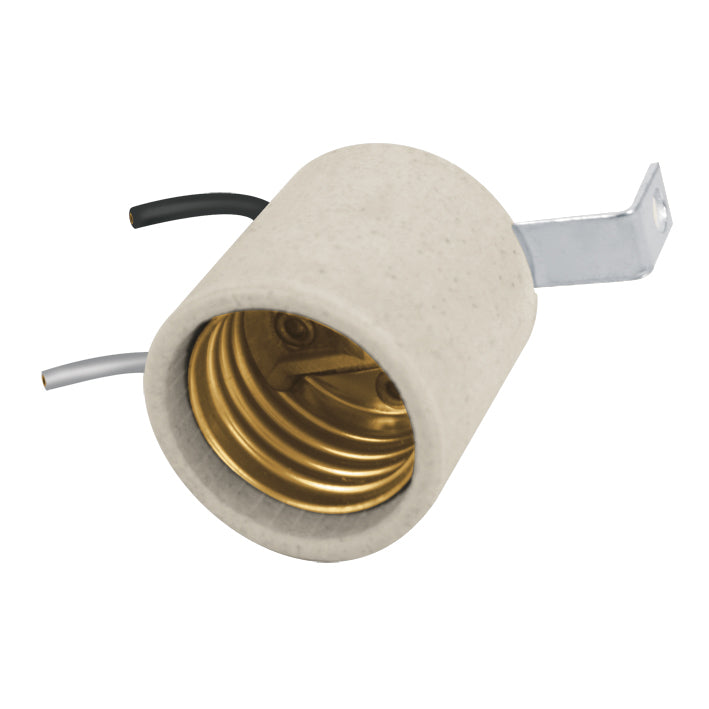 117553 AKSI - Portalampara para candil soporte escuadra con cables