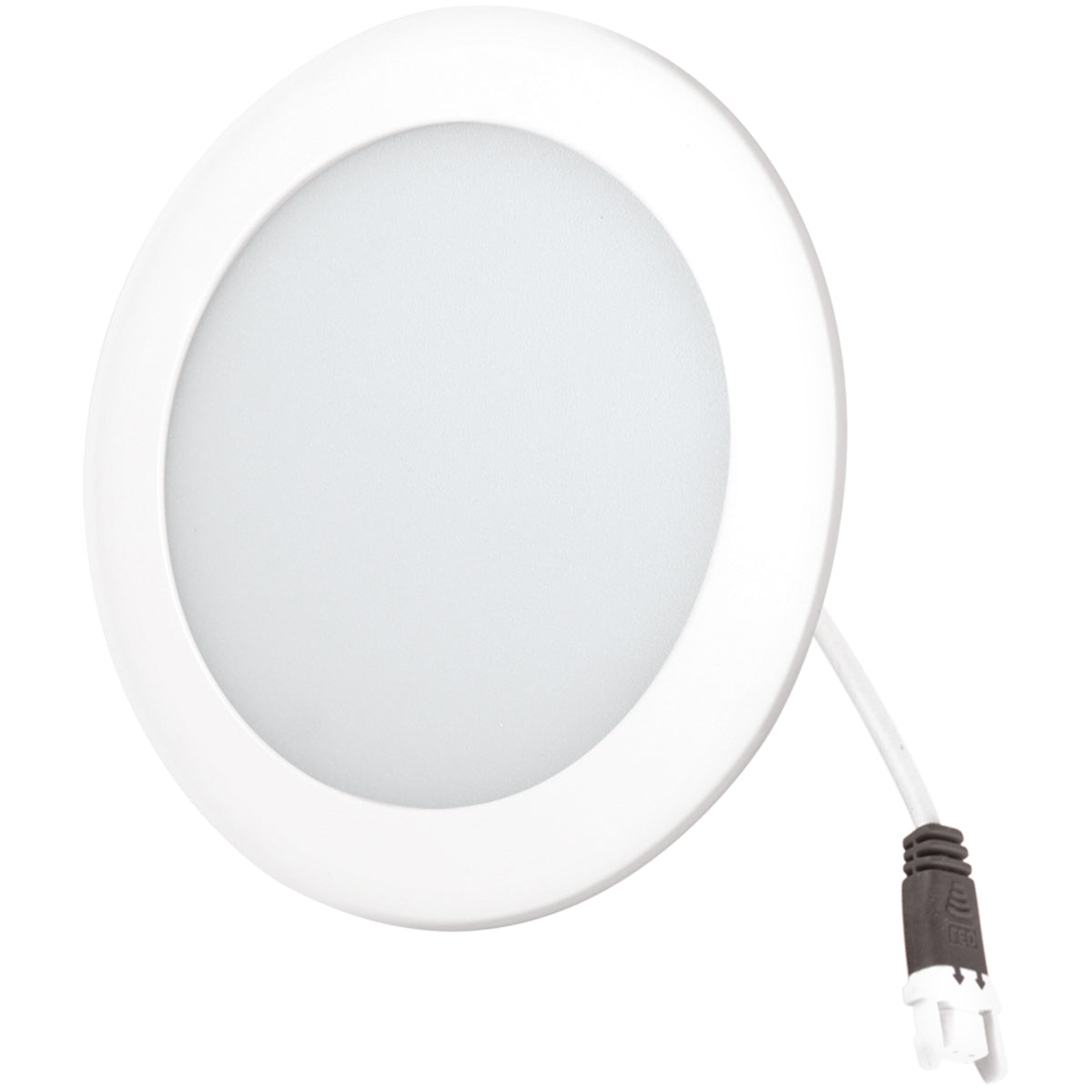 117915 AKSI - Luminario empotrable circular LED, Linea ECO, 12 W, luz calida 2700K