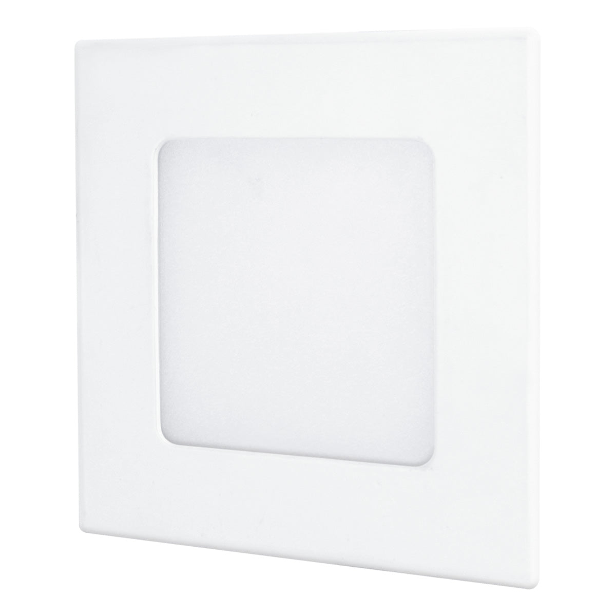 117935 AKSI - Luminario empotrable cuadrado LED, Linea ECO, 12 W, luz calida 2700K