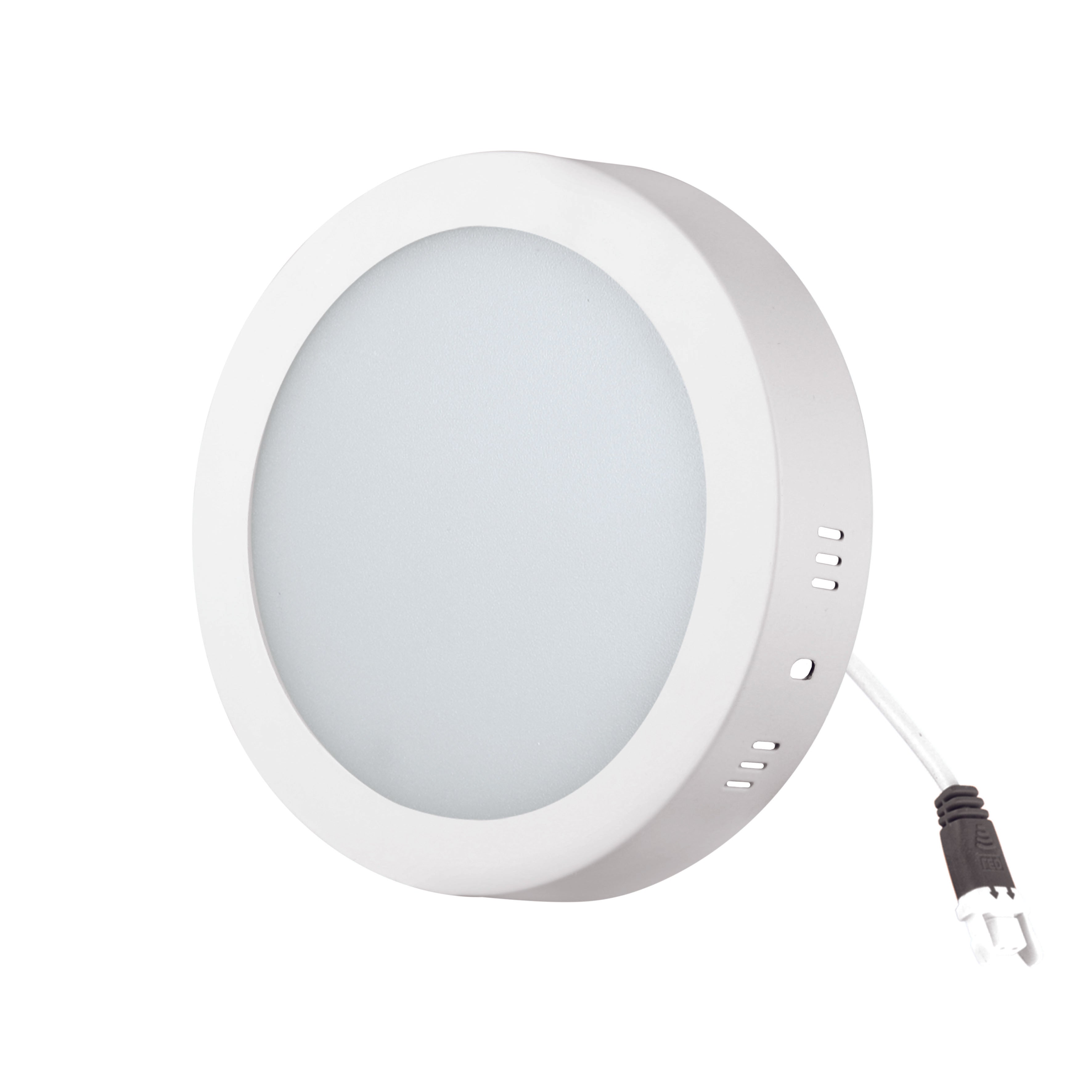 117962 AKSI - Luminario sobreponer circular LED, Linea ECO, 6 W, luz blanca 6500K