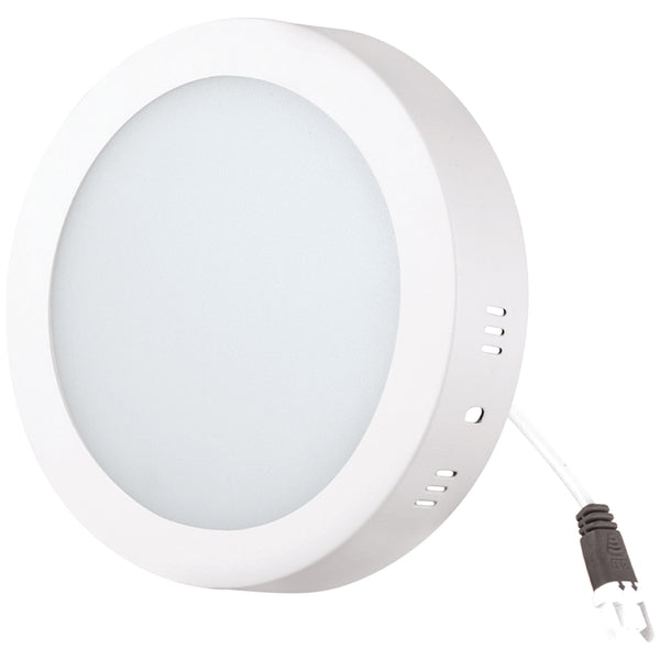 Luminario LED Aksi 24 W de Sobreponer Circular Luz Blanca