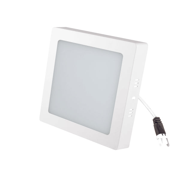 Luminario LED Aksi 6W de Sobreponer Cuadrado Luz Blanca