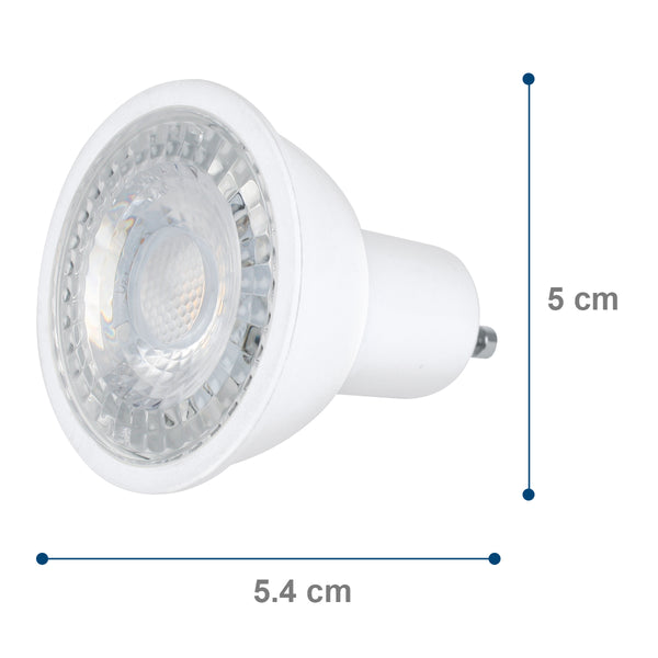 Foco LED Aksi 7W MR16 Base GU10 Luz Cálida