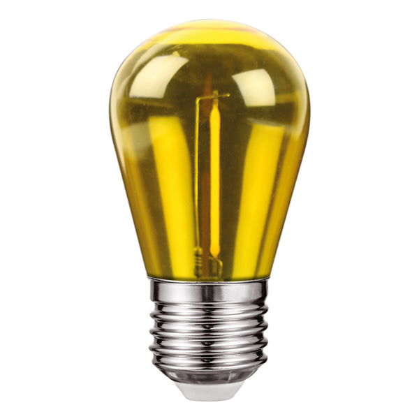 Foco LED Aksi 1W S14 Base E27 Amarillo