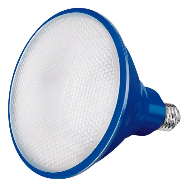 Foco LED Aksi 20W PAR 38 IP65 Base E27 Azul