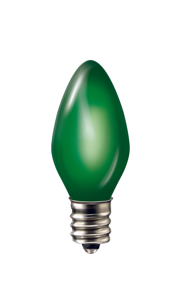 Pack de 2 focos Aksi 0.5W Vela Base E12 Colores Sólidos
