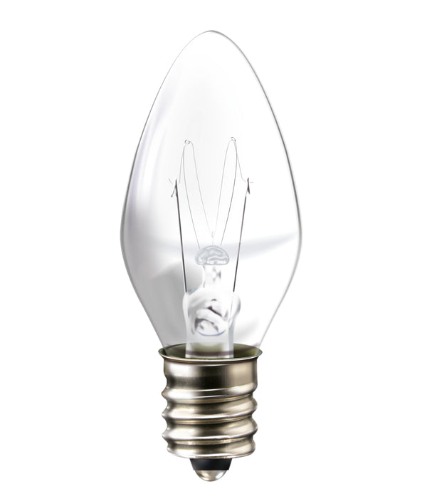 Pack de 50 focos Aksi 7W Vela Incandescente E12 Luz Cálida