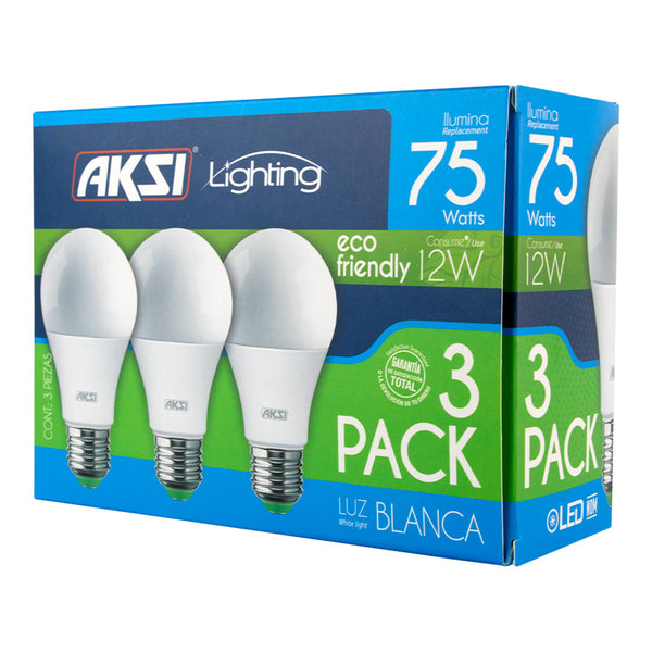 Pack de Focos A19 12W ECO