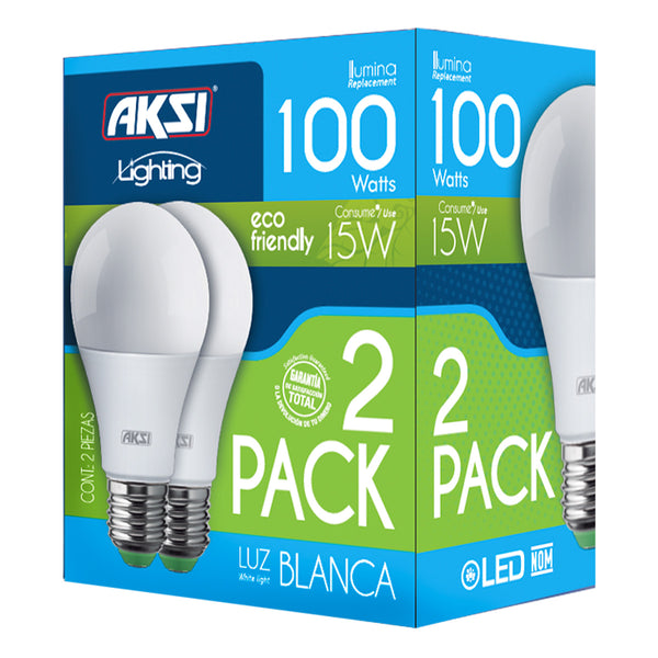 Pack de Focos A19 15W ECO