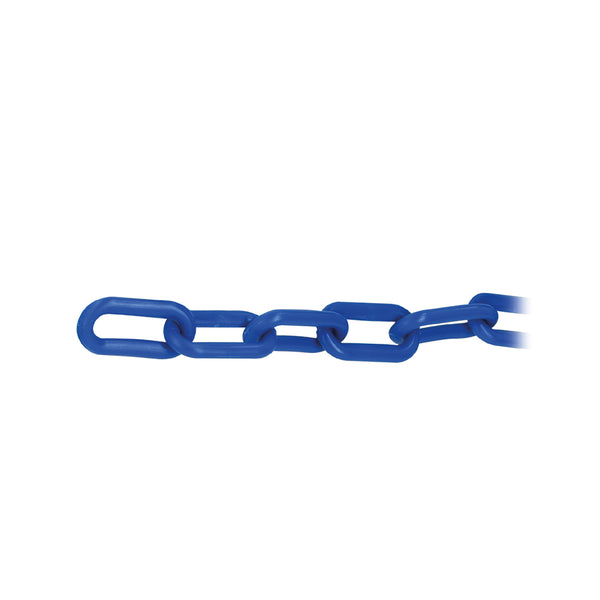 Cadena de plástico 3mm, Azul. Carrete de 50 m