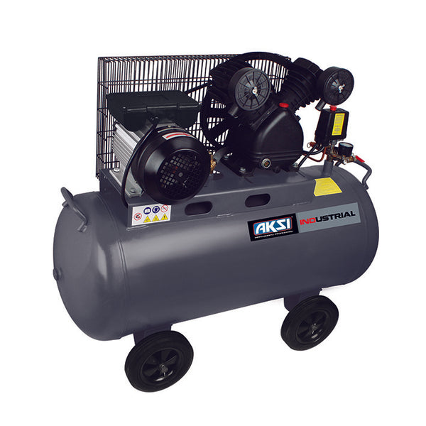 Compresor de Banda Aksi 120L 4HP 2985W Industrial