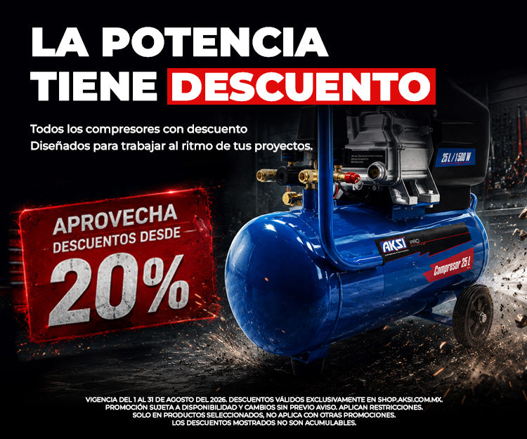 Compra Herramientas y Productos Ferreteros AKSI México.