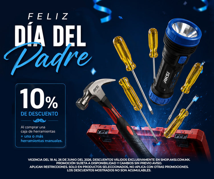 Compra Herramientas y Productos Ferreteros AKSI México.