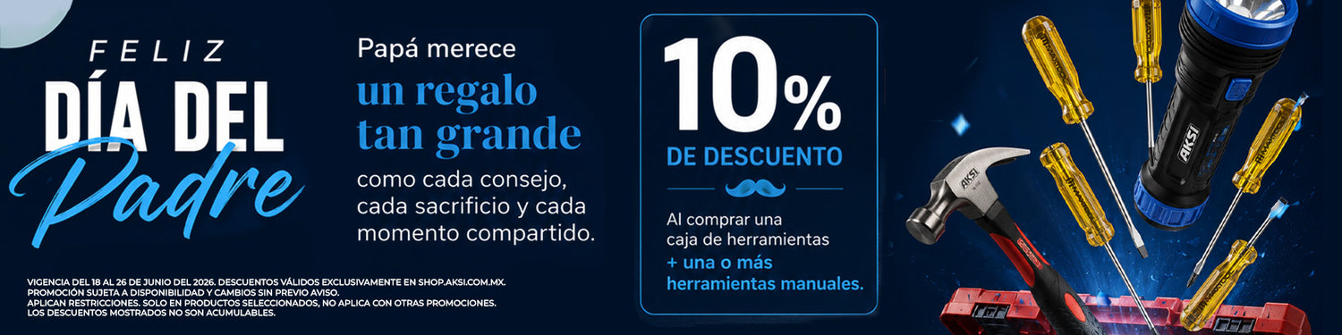 Compra Herramientas y Productos Ferreteros AKSI México.