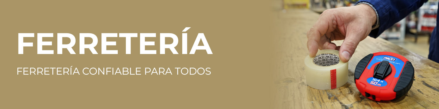 Compra Herramientas y Productos Ferreteros AKSI México.