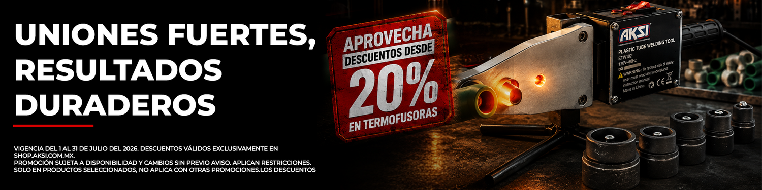 Compra Herramientas y Productos Ferreteros AKSI México.