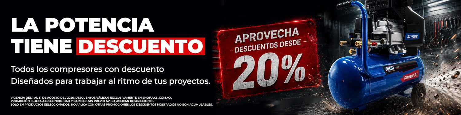 Compra Herramientas y Productos Ferreteros AKSI México.
