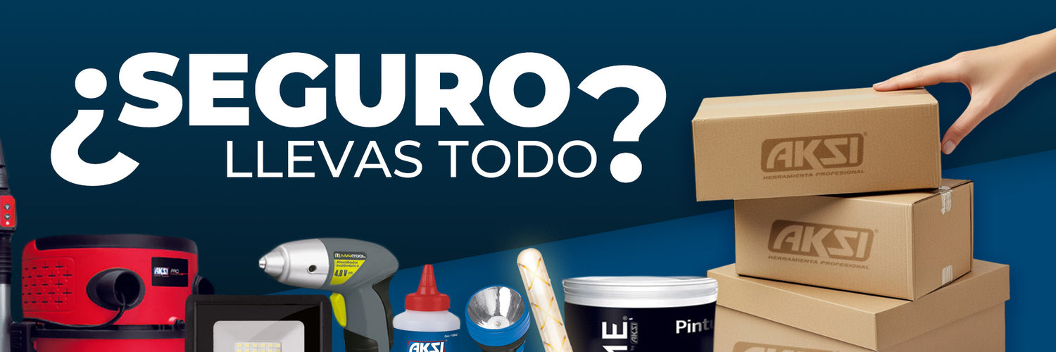 Compra Herramientas y Productos Ferreteros AKSI México.