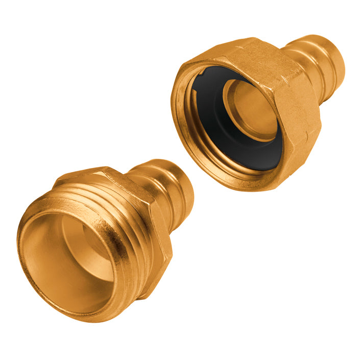 102403 AKSI - Conexion HEMBRA y MACHO de laton de 1/2