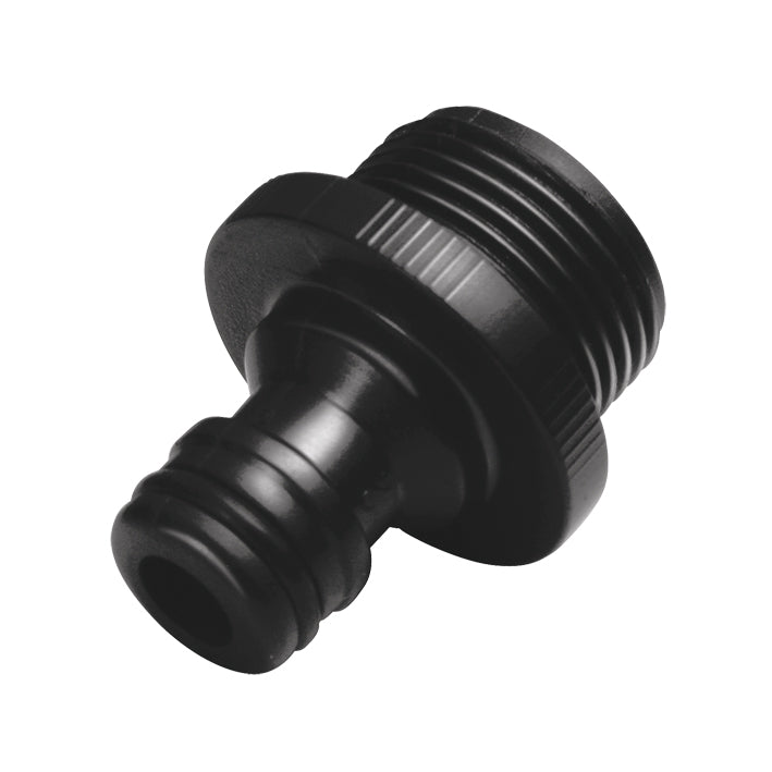 102414 AKSI - Conexion plastica MACHO para manguera de 5/8
