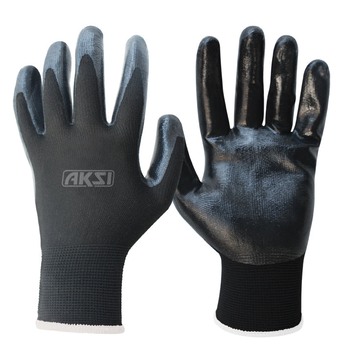 103716 AKSI - Guante de NYLON® recubierto con nitrilo talla grande