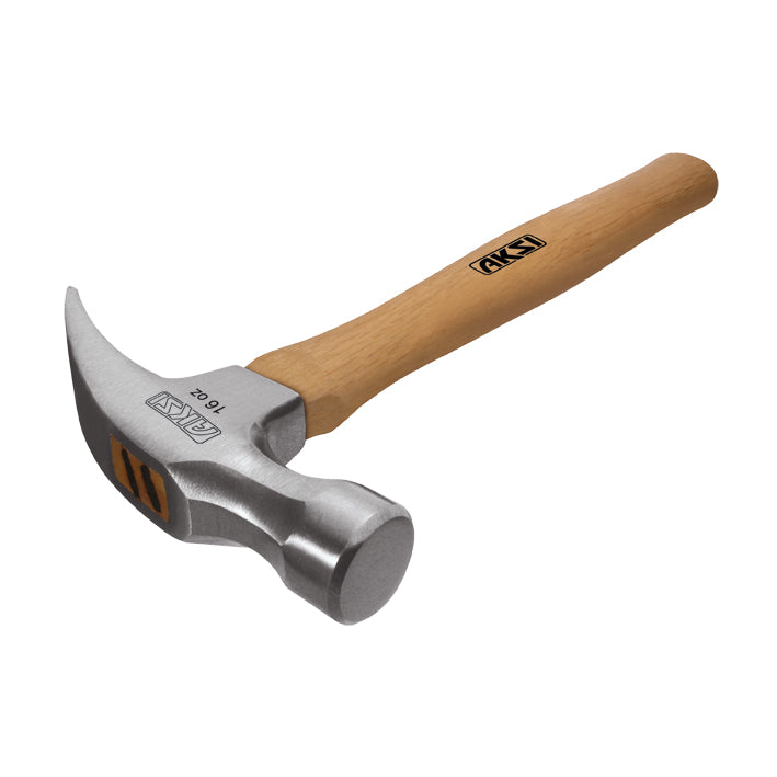105004 AKSI - Martillo mango madera uña recta 20 Oz