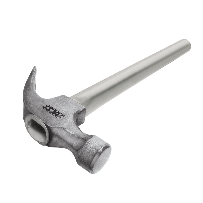 105005 AKSI - Martillo mango tubular uña curva 16 Oz.
