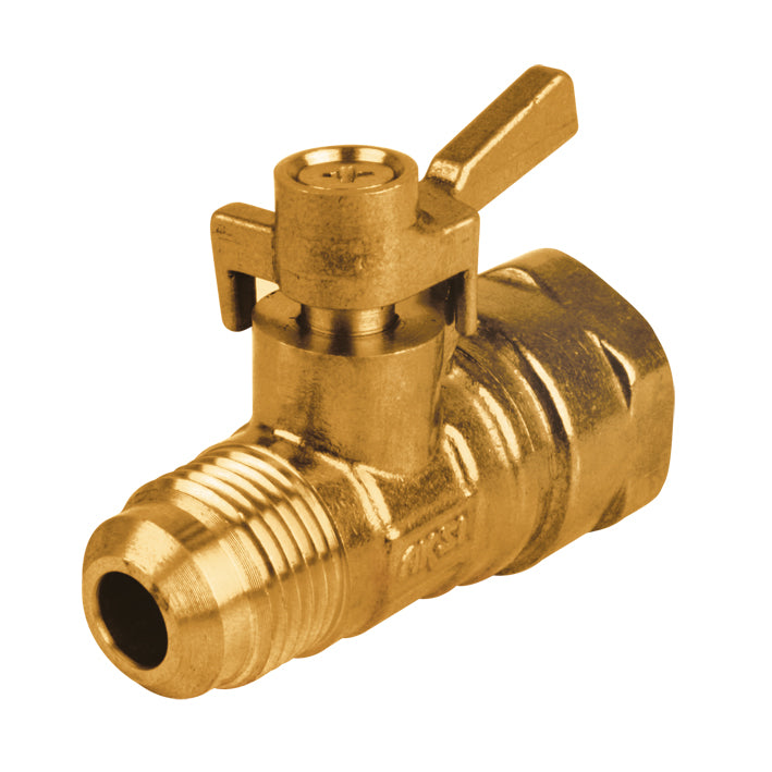 109701 AKSI - Valvula para gas 1/2 x 3/8 