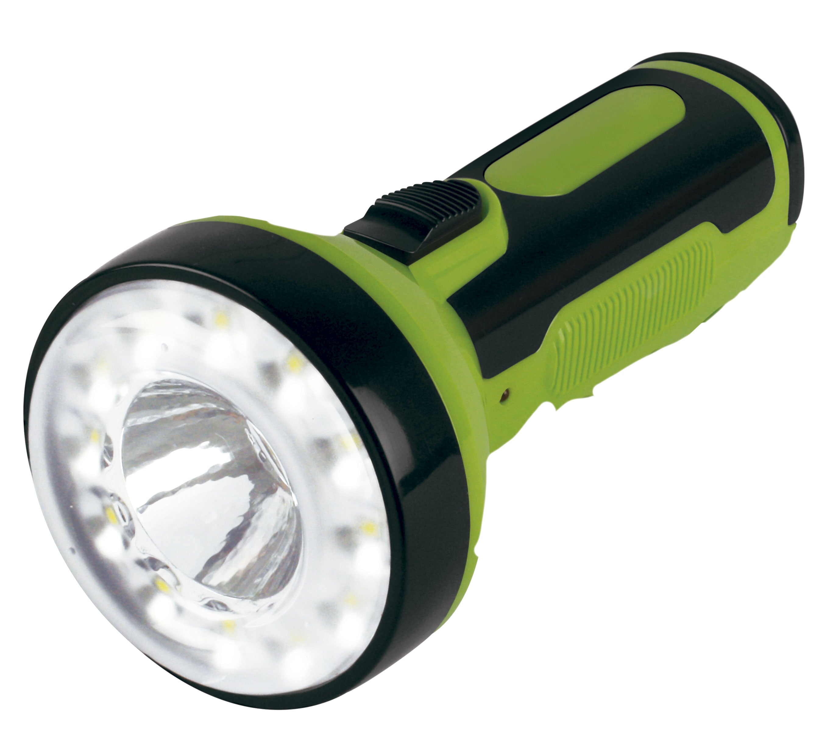 111661 AKSI - Linterna Jungle Explorer verde: Led 2W + 12 SMD (800 mAh) - AK