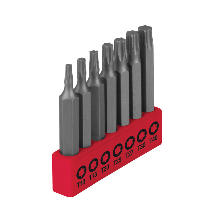 114005 AKSI - Juego de 7 puntas (T10, T15, T20, T25, T27, T30, T40) 50 mm (2