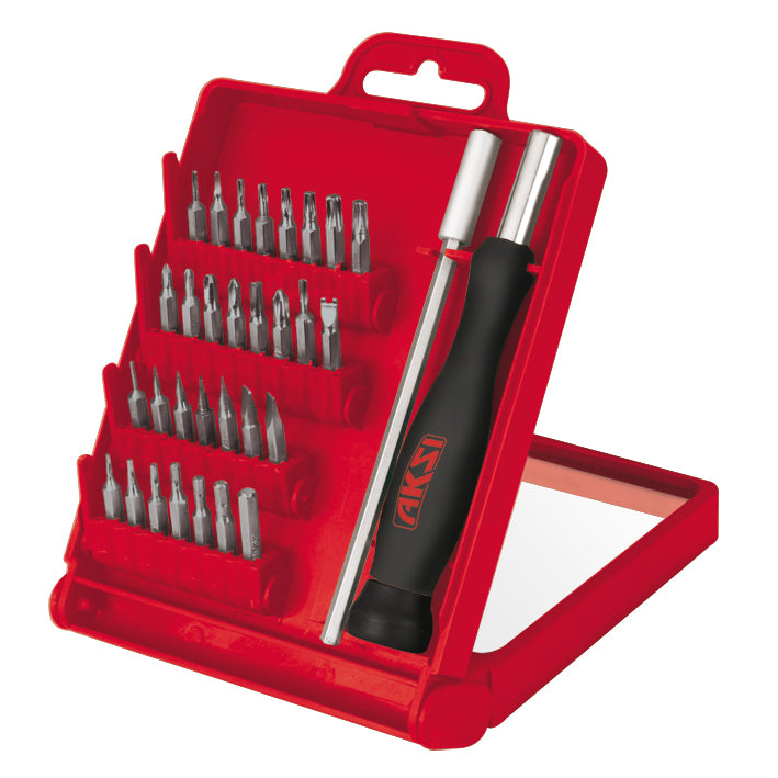 114101 AKSI - Desarmador de joyero de 30 puntas