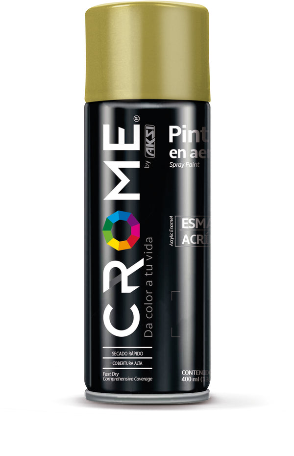 Pintura en Aerosol Metálico de 400 ml CROME