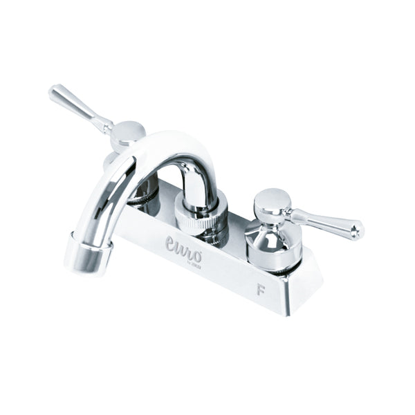 Mezcladora/Lavabo 4" Cuello Curvo