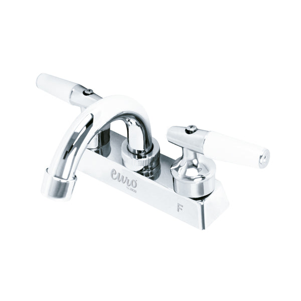 Mezcladora/Lavabo 4" Cuello de Curvo