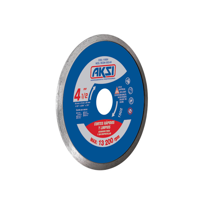 115606 AKSI - Disco diamantado rin continuo de 9