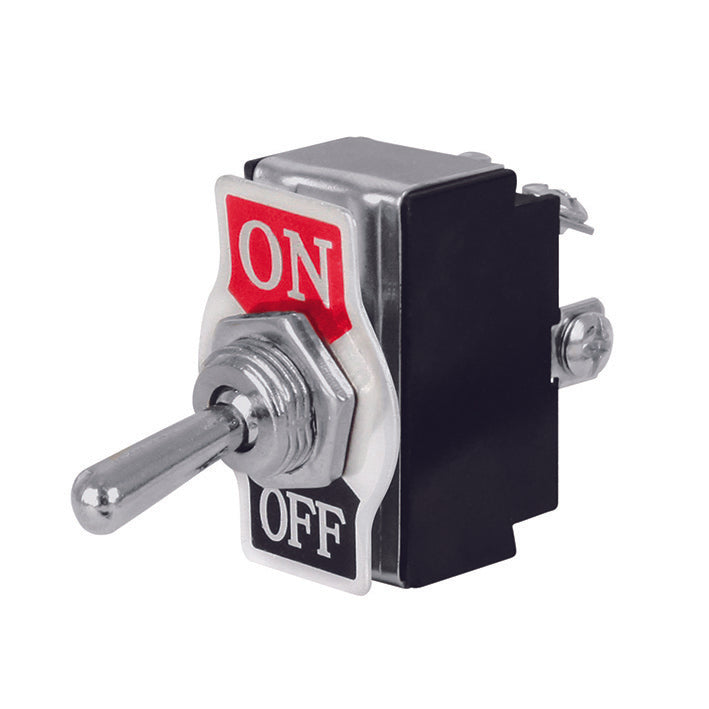 117203 AKSI - Interruptor de palanca via doble unipolar 4 tornillos