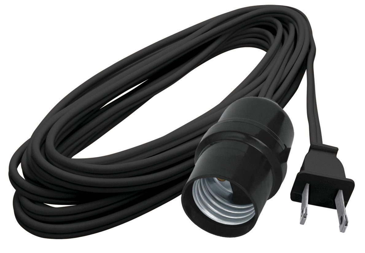 117593 AKSI - Extension electrica con portalampara de 8 m.