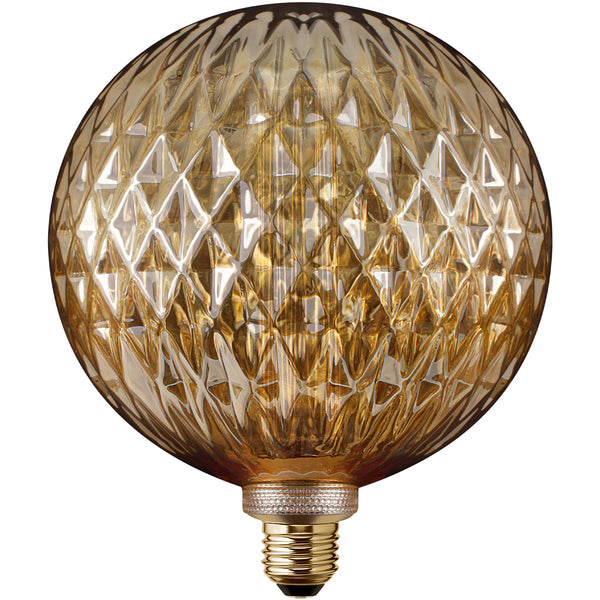 Foco LED Vintage Tipo Globo Panal 3.5W Luz Cálida