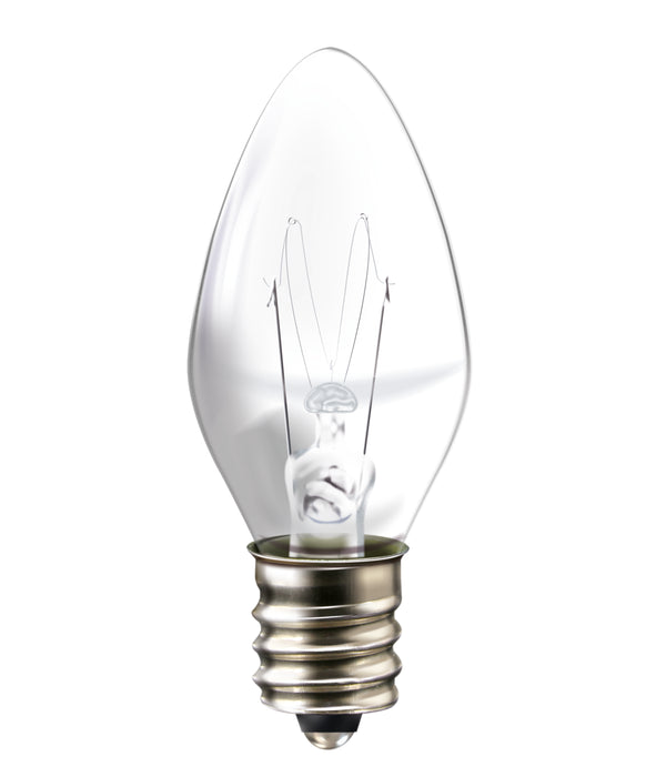 Pack de 50 focos Aksi 7W Vela Incandescente Base E12