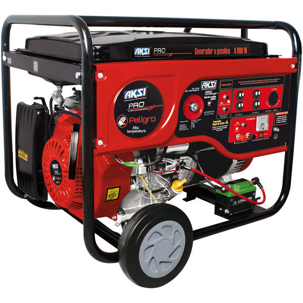 Generador Eléctrico a Gasolina 10.5 HP 8000W Profesional