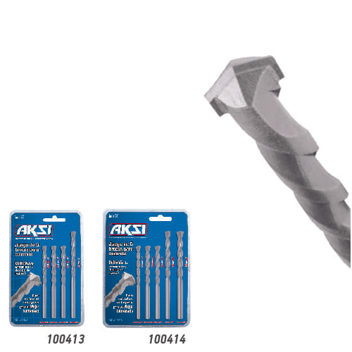 100414 AKSI - Juego 5 pcs de brocas para concreto