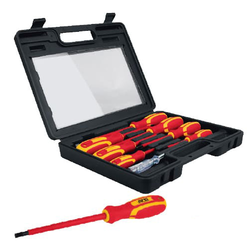 114111 AKSI - Juego de 7 desarmadores dieletrico con probador